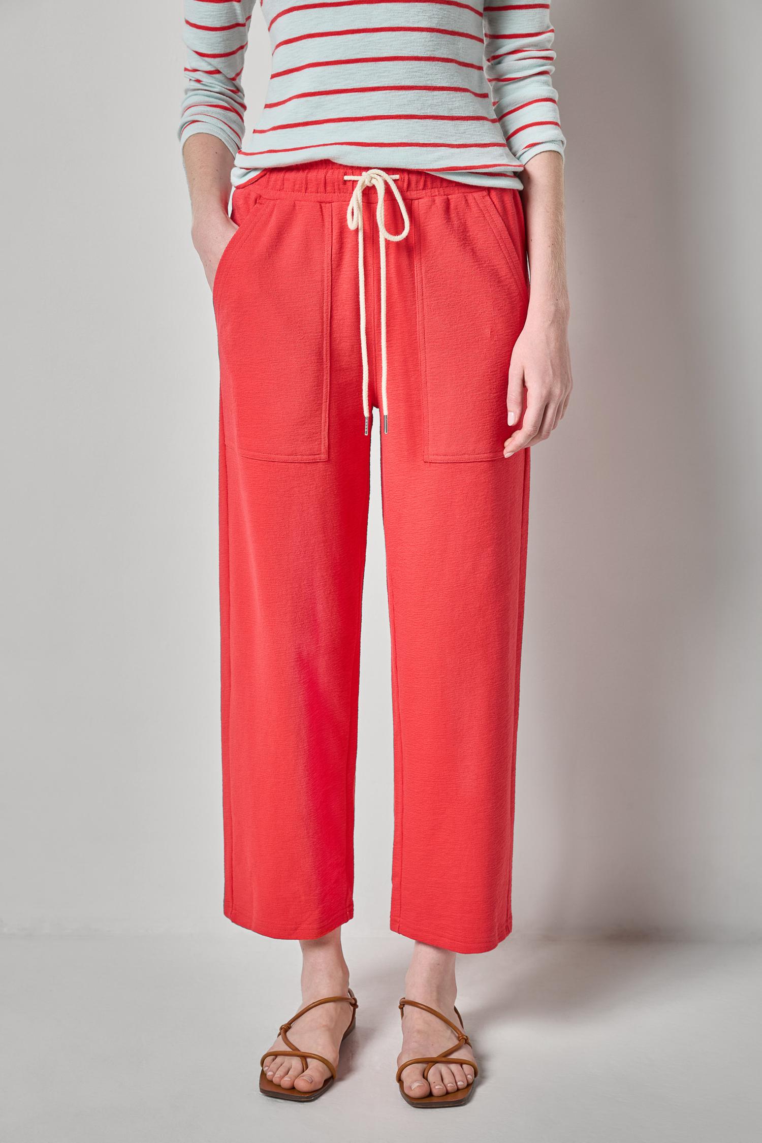 Textured Terry Pant Womens Pant Zinnia A1