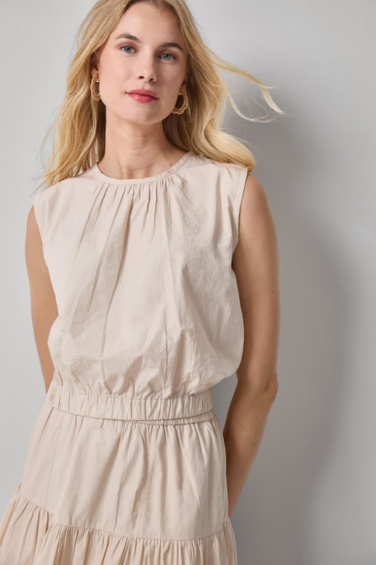 Poplin Shell Womens Top Bamboo A1