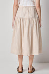 Poplin Yoke Skirt Womens Skirt Bamboo A2