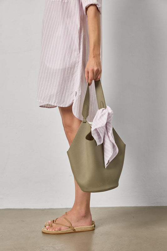 Bandana Womens Accessory Lavender Stripe A3