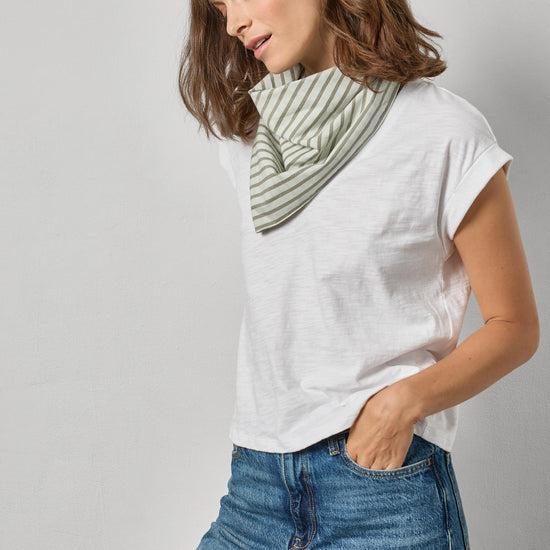 Bandana Womens Accessory Pool Stripe A2