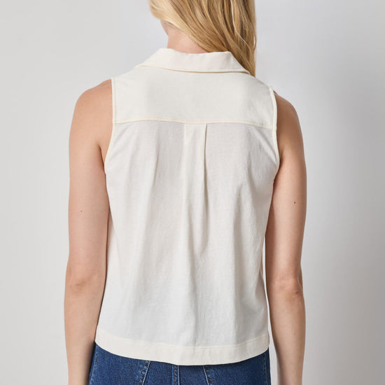 Organic Sleeveless Top Womens Top Rope A2