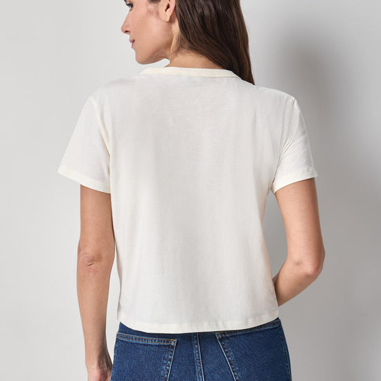 Organic Boxy Tee Womens Top Rope A2