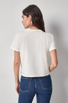 Organic Boxy Tee Womens Top Rope A2