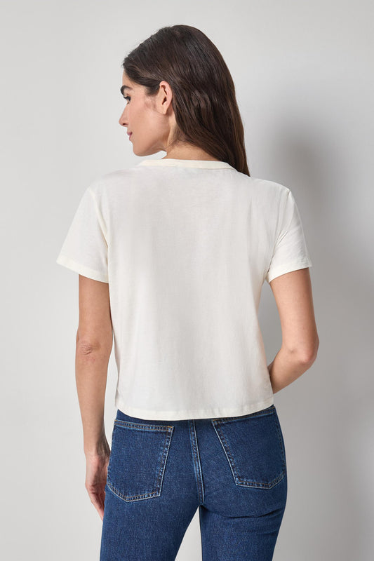 Organic Boxy Tee Womens Top Rope A2
