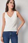 Organic V-Neck Tank Womens Top Rope A1