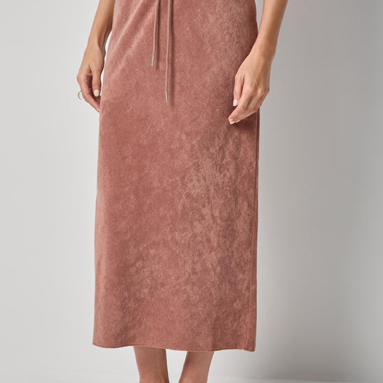 Terry Bias Skirt Womens Skirt Bark A1