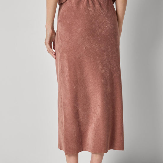 Terry Bias Skirt Womens Skirt Bark A2