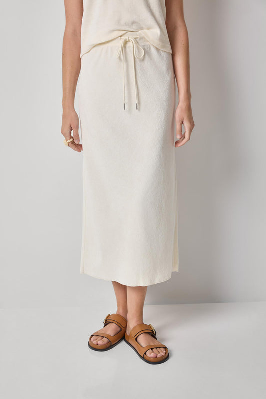 Terry Bias Skirt Womens Skirt Rope A1