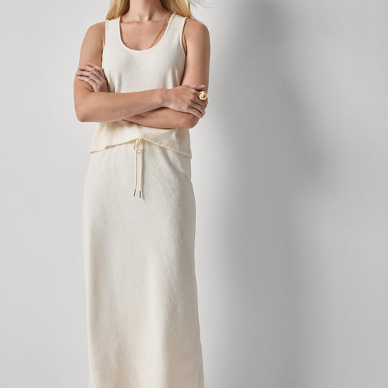 Terry Bias Skirt Womens Skirt Rope A3