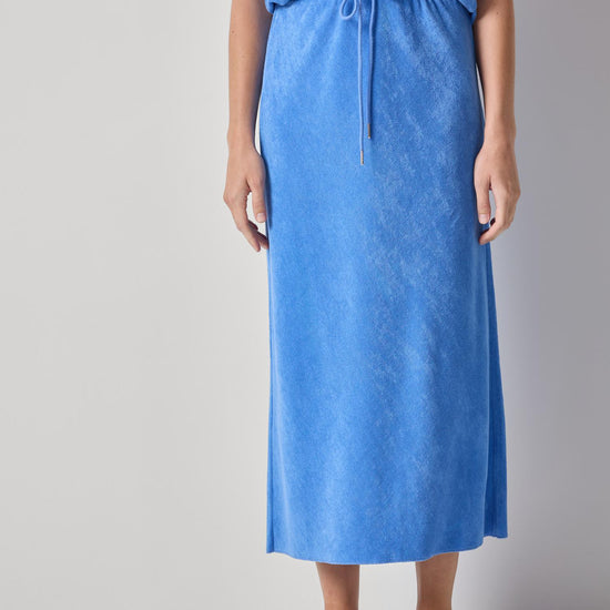 Terry Bias Skirt Womens Skirt Ultramarine A1
