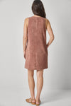 Terry Zip Dress Womens Dress Bark A2