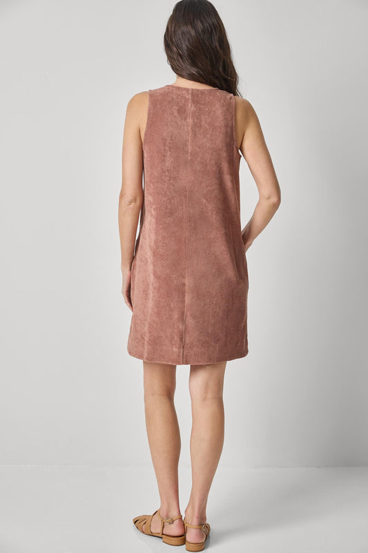Terry Zip Dress Womens Dress Bark A2