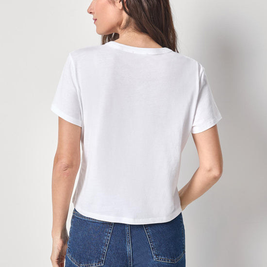 Coastal Print Tee Womens Top Coastal Print A2
