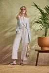 Striped Pant Womens Pant Bark Stripe C1