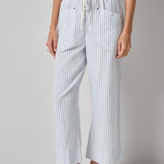 Striped Pant Womens Pant Capri Stripe A1