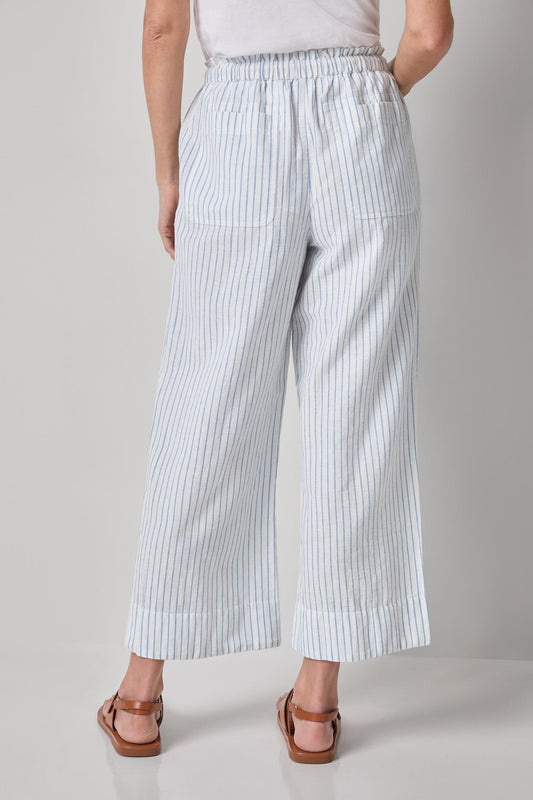 Striped Pant Womens Pant Capri Stripe A2