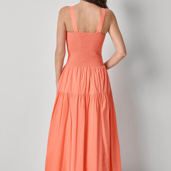 Smocked Bodice Maxi Dress Womens Dress Nectar A2