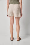 Linen Blend Skort Womens Short Bamboo A2