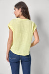 Cuff Sleeve Boxy Top Womens Top Buttercup A2