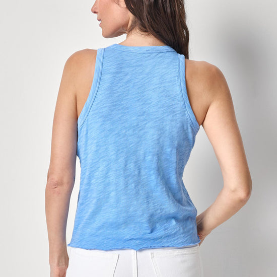 Wide Binding Tank Womens Top Capri A2