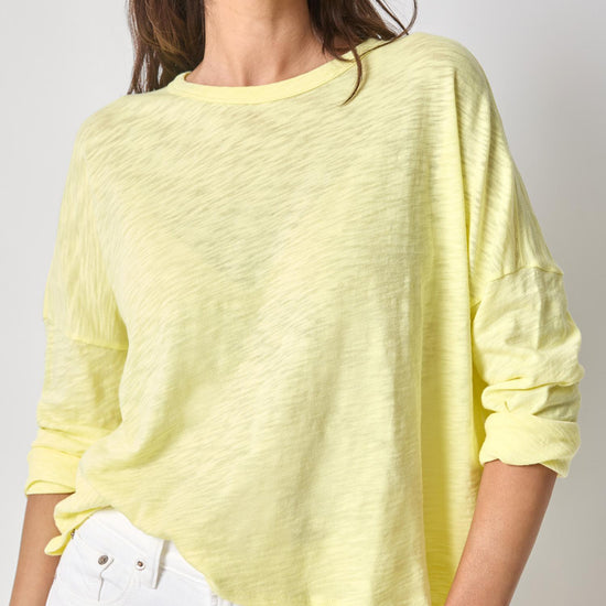 Easy Long Sleeve Beach Tee Womens Top Buttercup A1