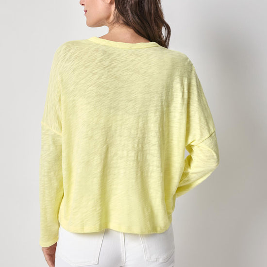 Easy Long Sleeve Beach Tee Womens Top Buttercup A2