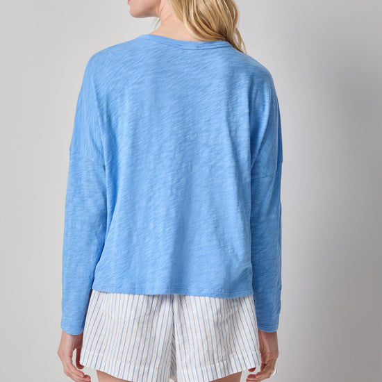 Easy Long Sleeve Beach Tee Womens Top Capri A2
