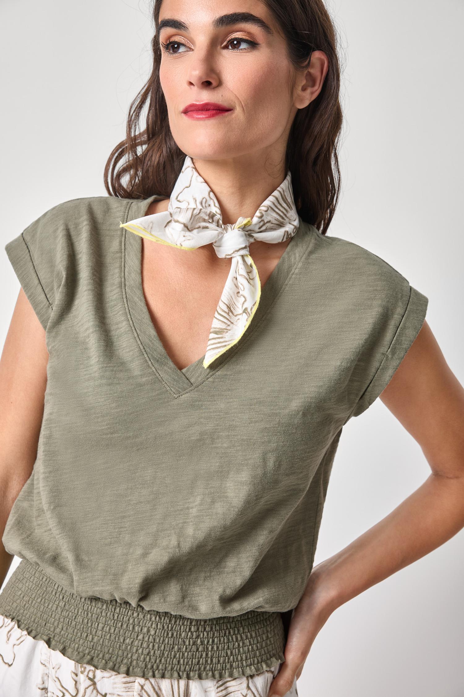 Bandana Womens Accessory Fern Print A1