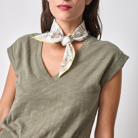 Bandana Womens Accessory Fern Print A3