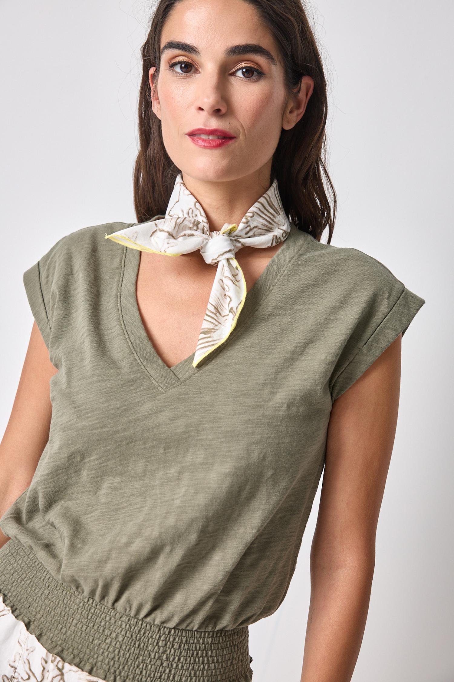 Bandana Womens Accessory Fern Print A3