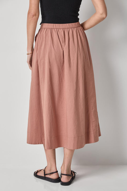 Voile Circle Skirt Womens Skirt Bark A2