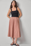 Voile Circle Skirt Womens Skirt Bark A4