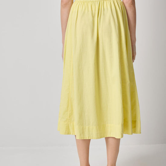 Voile Circle Skirt Womens Skirt Lemon A2