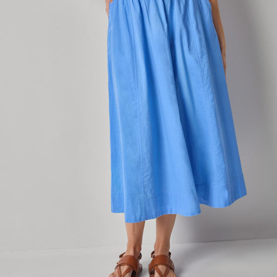 Voile Circle Skirt Womens Skirt Ultramarine A1