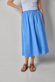 Voile Circle Skirt Womens Skirt Ultramarine A1