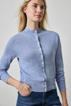 Funnel Neck Cardigan Womens Sweater Lake A1