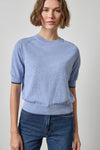 Crewneck Saddle Sleeve Sweater Womens Sweater Lake A1