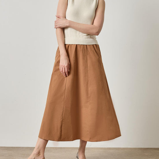 Mixed Media Mock Neck Dress Womens Dress Rope A1