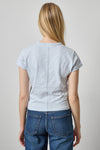 Boxy Cap Sleeve in color Glacier Image A2