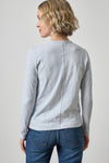 Long Sleeve Crewneck in color Glacier Image A2