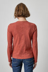Long Sleeve Crewneck in color Henna Image A2