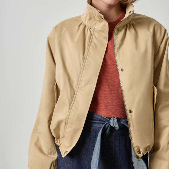 Raglan Bomber Jacket Womens Jacket Khaki A3
