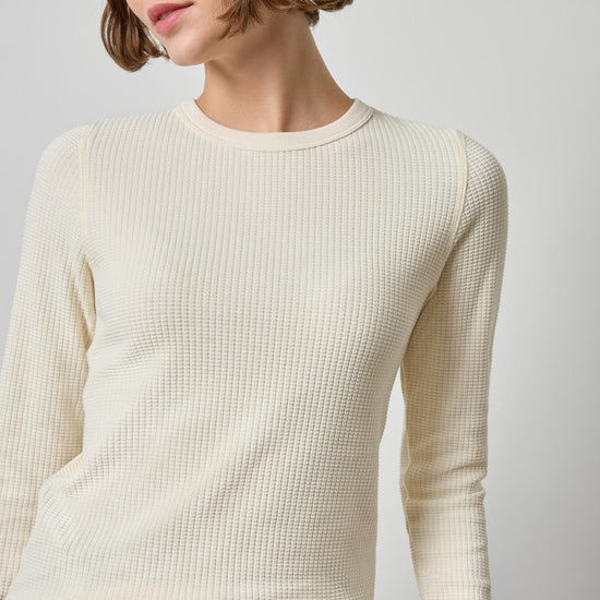 Slim Long Sleeve Crew Womens Top Rope A1