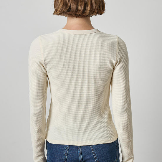 Slim Long Sleeve Crew Womens Top Rope A2