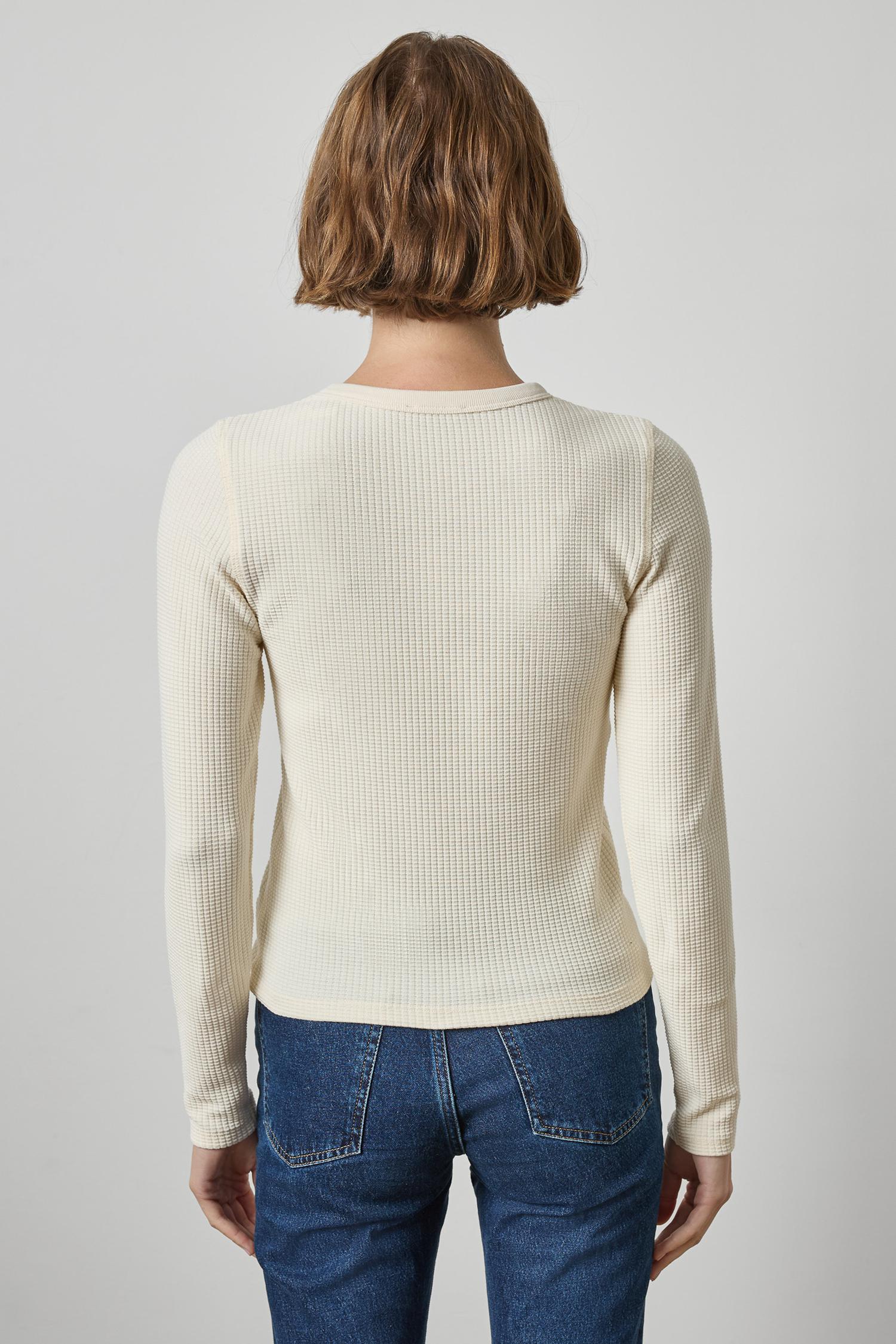Slim Long Sleeve Crew Womens Top Rope A2