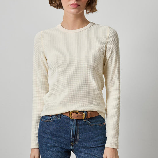 Slim Long Sleeve Crew Womens Top Rope A3