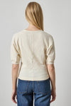 Seamed V-Neck Top Womens Top Rope A2
