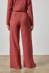 Full Length Pleated Pant Womens Pant Henna A2