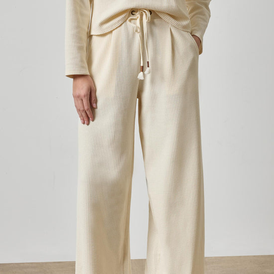 Full Length Pleated Pant Womens Pant Rope A1